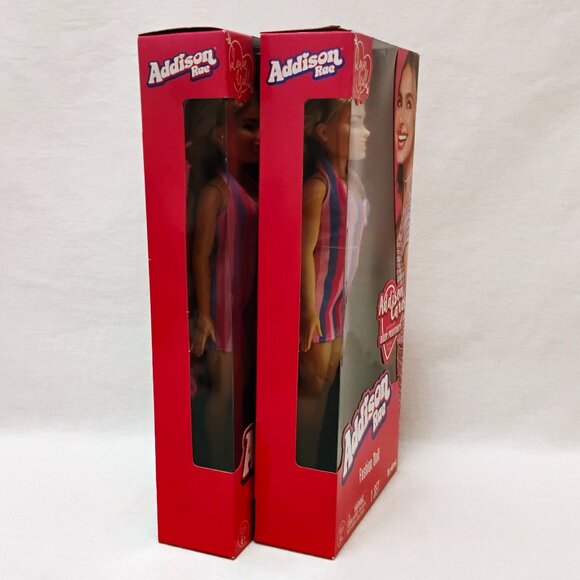 Addison Rae Fashion Doll (Twins/BFFs) Beach Style Body Positivity NIB Lot of 2 - Picture 3 of 8